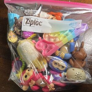 Assorted Kids Toys Playset - WowWee Fingerlings Interactive Baby Monkeys etc